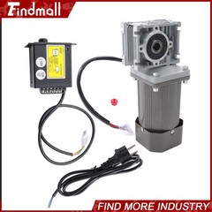 Findmall Worm Gear Motor with Speed Controller 120W 110V 80K 18RPM CW/CCW 14mm