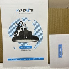 150W HYPERLITE UFO LED High Bay Light 21000lm 5000K Dimmable UL Listed ~ White