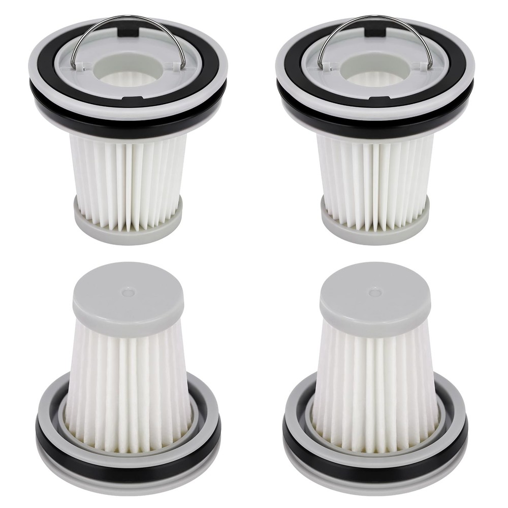 4 Pack HEPA Filter Replacement Compatible with Fanttik Slim V8 Apex / V9 Mix…
