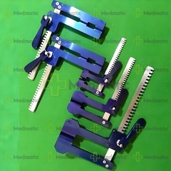 Finochietto Retractor Baby, Small, Medium, Large & X-Large Orthopedics 5 Pcs Set