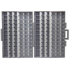 BOX-ALL-144 tiny components surface mount parts Organizer Storage lids