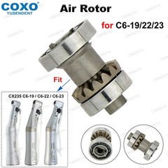 US COXO Dental Contra Angle Handpiece LED Slow Speed Straight 1:1 10:1 1:5 20:1