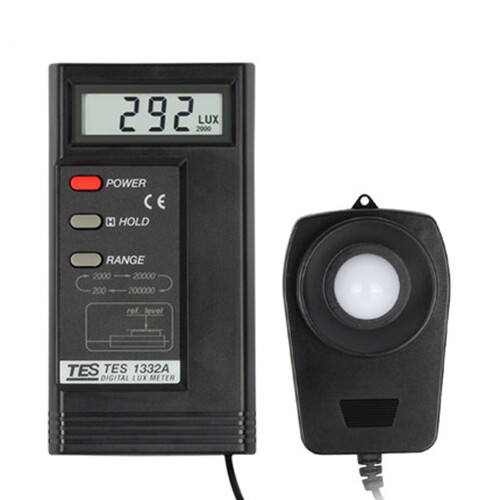 TES-1332A Luxmeter Digital Lighting Meter 0.01~200000 Lux