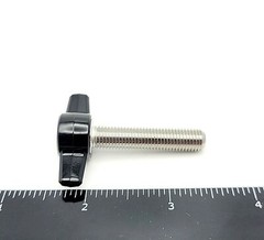 5/16″-24 Thumb Screw Bolts Fine Thread Black Tee Wing Butterfly Knob Stainless