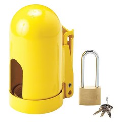 Brady 90496 Locking Cylinder Cap, 6-1/2 X 3-1/8, Fine