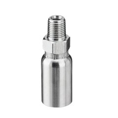12PCS 3/8″ I.D. Hose x 1/4″ NPTF Male Hydraulic Hose End Swivel Crimp Fitting US