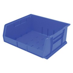 Akro-Mils 30250Blue 7″L X 16-1/2″W X 14-3/4″H Blue Hang And Stack Akrobins®