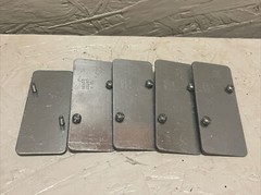 Handy Box Cover, Blank, Steel By Hubbell-Raco 880 Pack Of 5