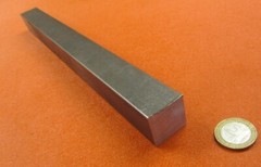 Square 4140/4142 Alloy Steel Annealed Bars, 1.0″ x 1.0″ Wide x 12″ Length