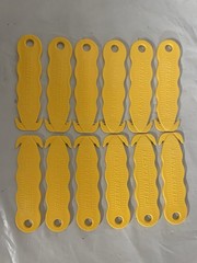 Qty 12 Klever Kutter Yellow KCJ-1Y Safety Box Cutters, USA