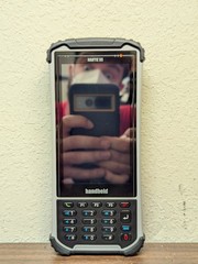 handheld NAUTIZ X8 compact rugged Android data collector; tested, works; reset