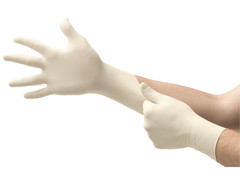 Microflex Diamond Grip Plus DGP-350 Tan Latex Gloves, Medium, 5 mil, 9″, 100/Box