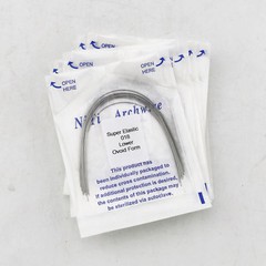 5 Pack Dental Orthodontic Niti Arch Wire Round Super Elastic Upper Lower 012-020