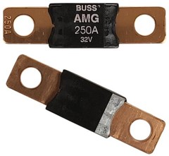 NEW Cooper Bussman Buss AMG-250 Fuses 250 AMP Mega Fuse
