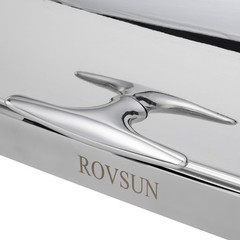9 Quart Roll Top Stainless Steel Silver Chafing Dish Buffet Set for Weddings NEW