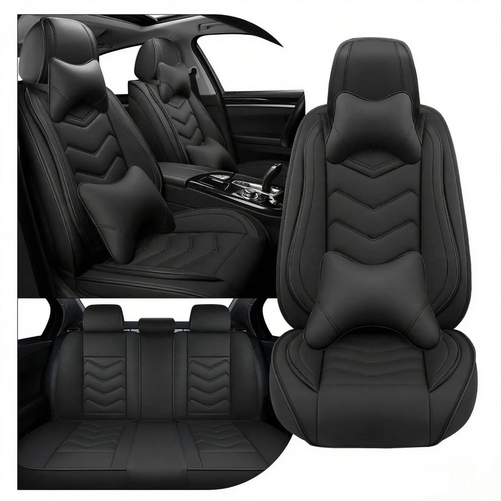 Car Seat Covers Mitsubishi Lancer 2002-2017 Sport Nappa Leather 5 Seats