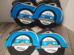 NOS NewCarb / WallaceMurray Cat#: 34010. 6½” Metal Cutting Blade ( 4PK ) U.S.A.