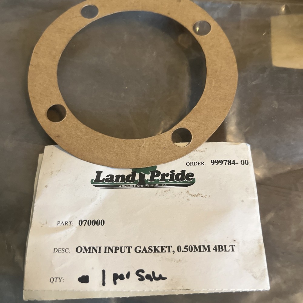 NOS Land Pride OEM Omni Input Gasket 070000