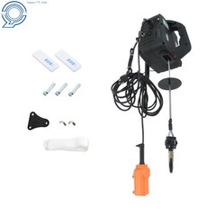 3in1 1100Lbs Electric Hoist Winch Crane Wired and Wireless Remote Control