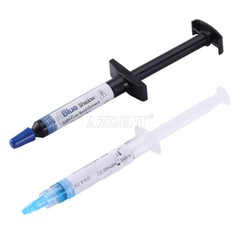 Dental Orthodontic Adhesive Light Cure Band Cement Shade Blue Glue Intra Kit USA