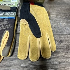 Mechanix Wear Landscape Leather Work Gloves Size Large (XL) 2 Pair Bundle New