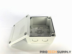 Fibox UL PCM 95/60 G Polycarbonate Enclosure 100 x 100 x 60 MM NEW with WARRANTY