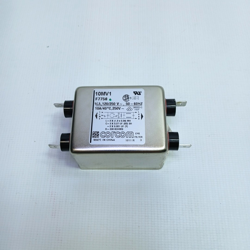 CORCOM 10MV1 F7758 10A 120/250 V 50-60Hz 250V Filter NEW