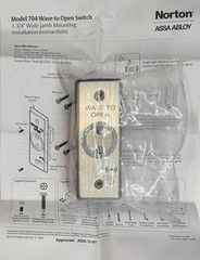 Touchless Wall Switch 1-3/4″ Sensor Norton 704