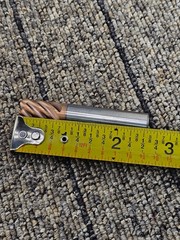 HELICAL 59955 7-Flute Solid Carbide Corner Radius End Mill 1/2″ x 1/2″ x 0.030″