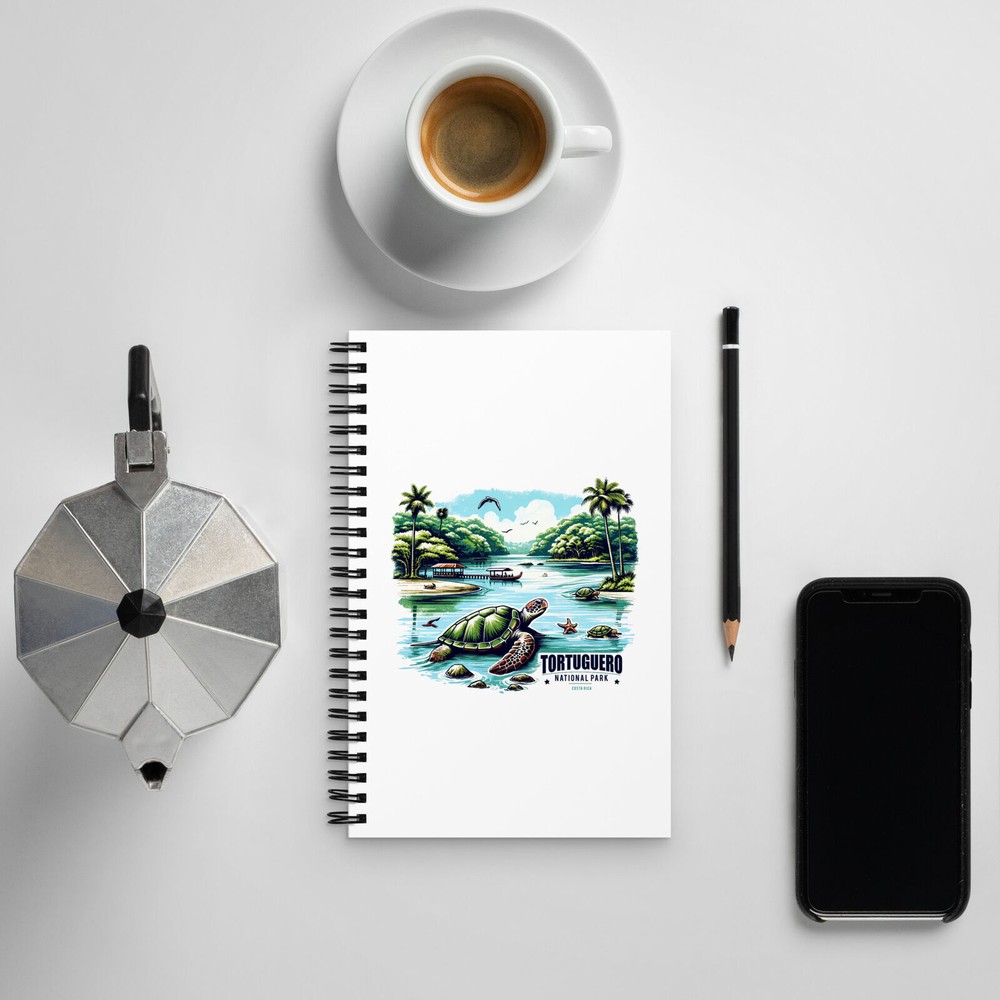 Tortuguero National Park Costa Rica Spiral Notebook | Diary | Journal