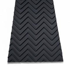 16″x10ft Chevron Rubber Conveyor Belt | Heavy-Duty Replacement Belt – Sandbaggy
