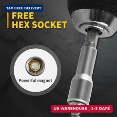 Metal Roofing Screws #10 x 1-1/2″, 300 PCS, FIXLINK RUSPERT Hex Head Rubber Wash