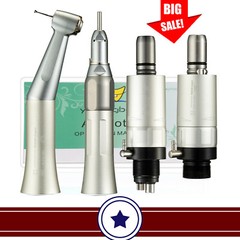 Dental Slow Low Speed Straight/Air Motor/ Contra Angle Handpiece 2/4Hole Fit NSK