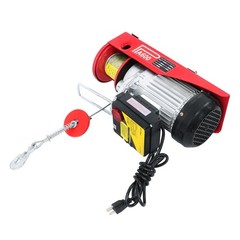 1320lbs Mini Electric Hoist Crane Winch w/ 328ft Wireless Remote Control 1150W