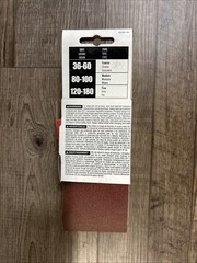 Porter Cable 2-1/2″ x 14″ 80 Medium Grit Multi-Purpose Sanding Belt 2 PK