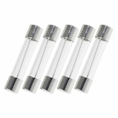 Pack of 5, MDL 10A or MDL-10BC 125v/250v Slow Blow Time Delay Glass Fuses, 10 Am