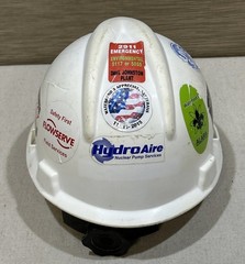Entergy White V-Gard MSA Hard Hat – Large