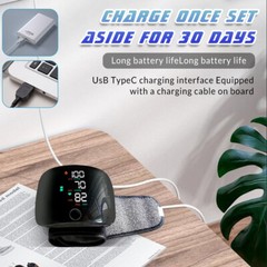 Voice Wrist Blood Pressure Monitor Rechargeable Automatic Heart Rate BP Machine