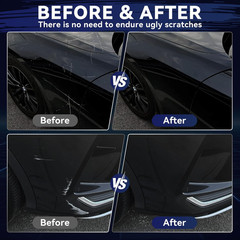 High-Gloss Black Touch-Up Paint Pen for Automotive Scratch Repair, 30ML