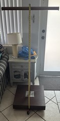 360 Turn Clothing Rack Heavy Duty 4 Adjustable Heights 55” To 6’