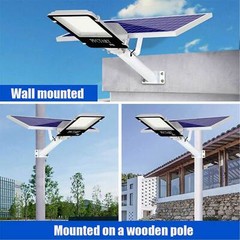 4500000000LM Commercial Solar Street Light Motion Sensor Backyard Road Wall Lamp