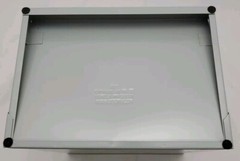 Horizontal Heavy Duty Metal Grey 6 Slot Desk / Wall File Tray ~New