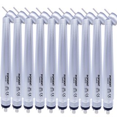 POPDENT Dental 45 Degree Surgical High Speed Handpiece Push Button 4Hole 1-10pcs