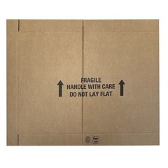 TV Moving Box 56-70 Inch TVs Double Wall Corrugated Sleeves Protective Packaging