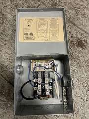 Lyght Power Systems LPT30 30A 120/240V AC Hardwired Transfer Switch, Gray