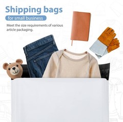 Reliable 9×12 Poly Mailers 200 Pack – Waterproof, Durable Shipping Envelopes