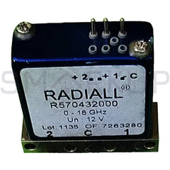 Used & Tested RADIALL R570432000 SPDT DC-18GHz 12V SMA RF Coaxial Switch