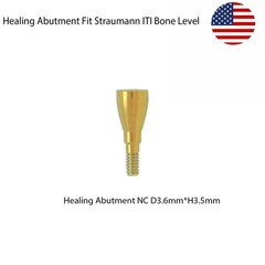 US Dental Healing Cap Abutment NC Compatible Straumann ITI BL/BLT Cover Screw