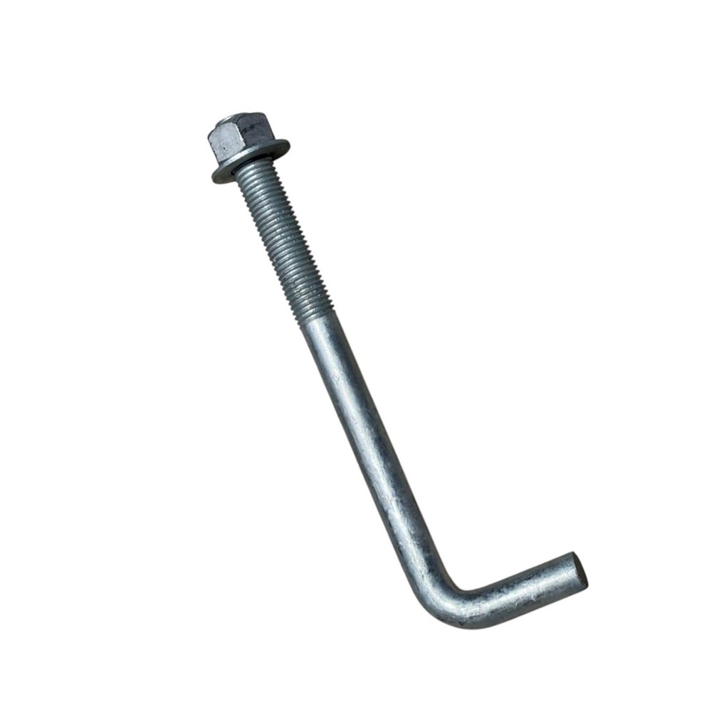 Sandbaggy 1″ x 12″ Threaded Concrete Anchor L-Bolts – Hot Dipped Galvanized