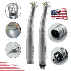 2/4Holes Dental 5 Shadowless LED Lights High Speed Air Turbine Handpiece